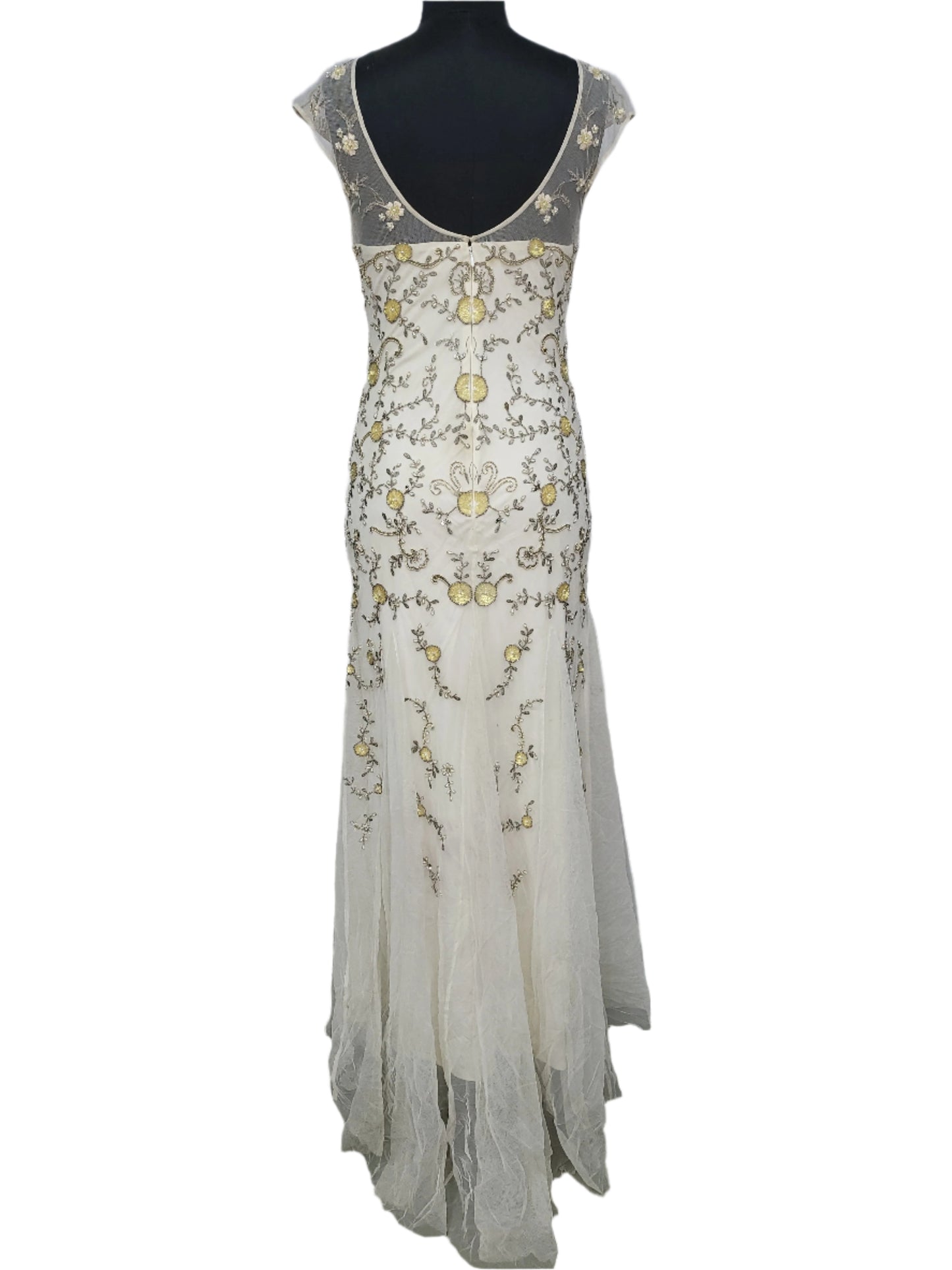 LONG BEADED DRESS