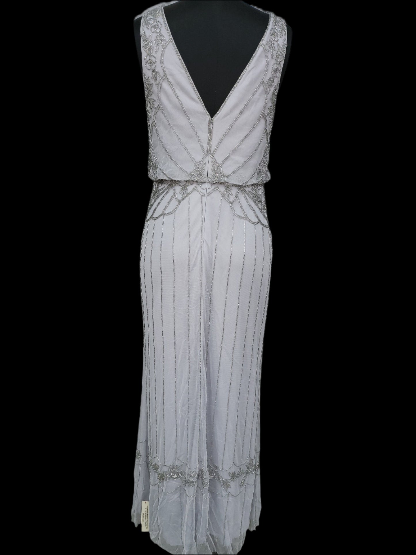 LONG BEADED DRESS