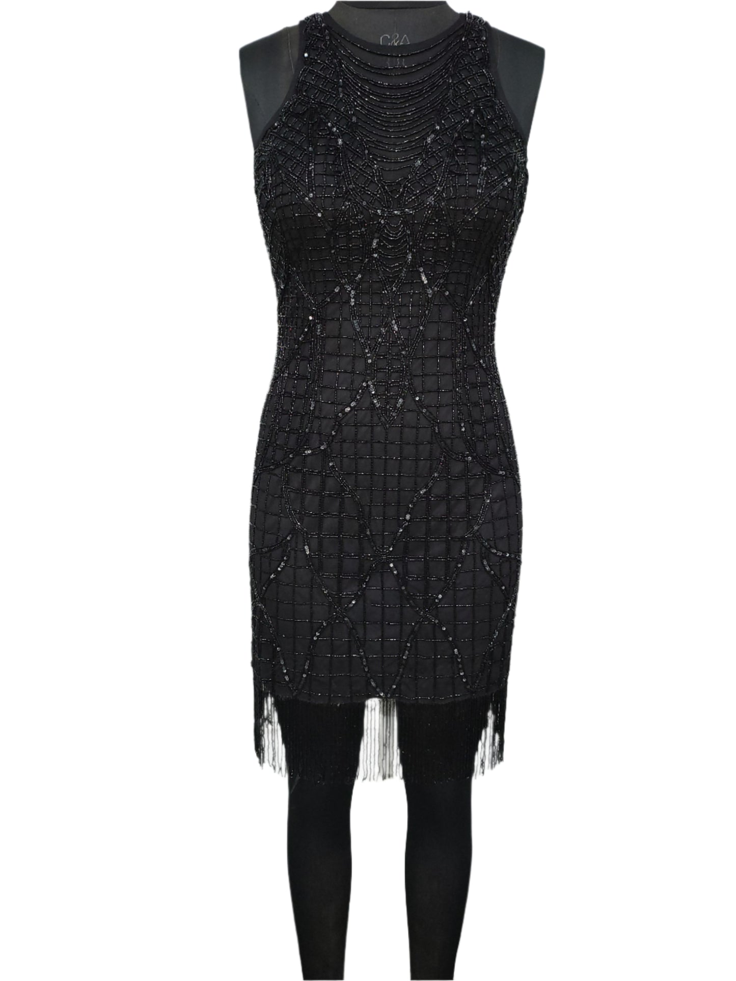 Beaded Short Dress