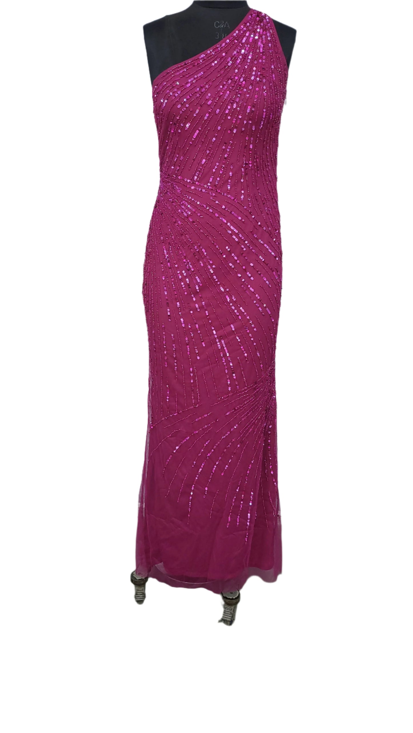 LONG BEADED DRESS