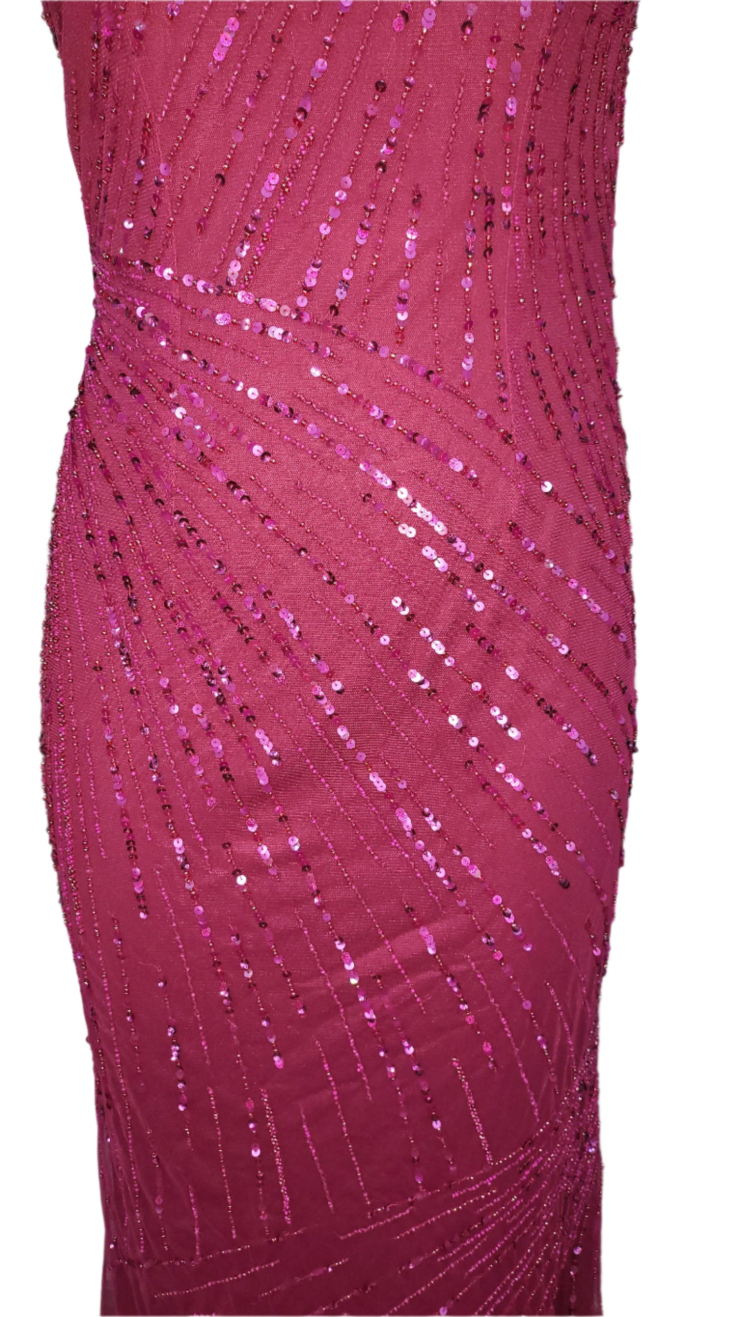 LONG BEADED DRESS
