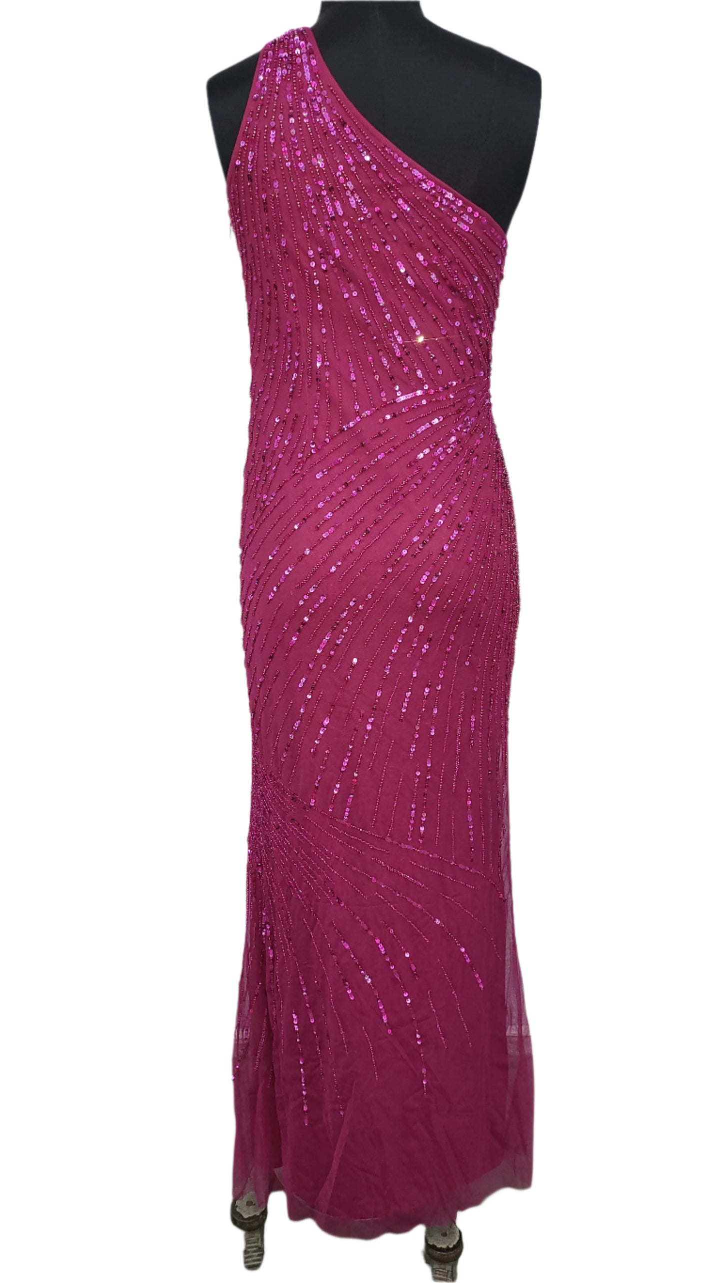 LONG BEADED DRESS