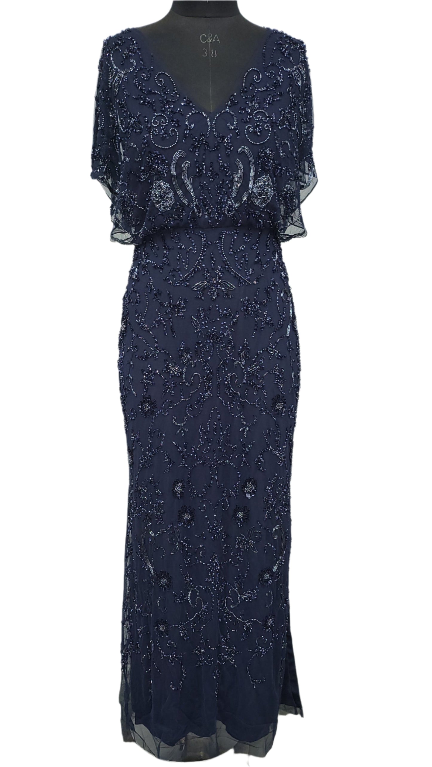 LONG BEADED DRESS