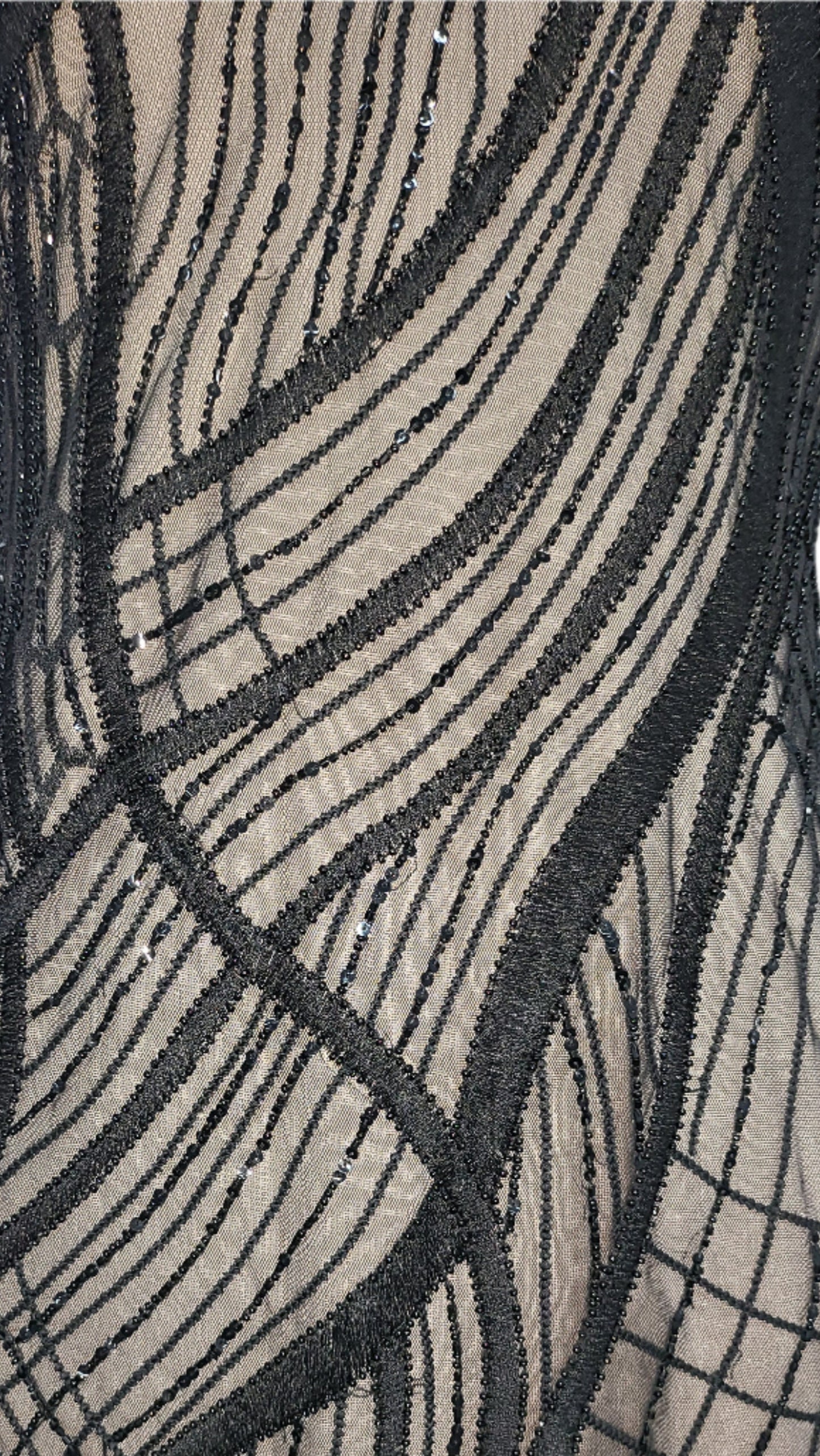Black Mesh Dress