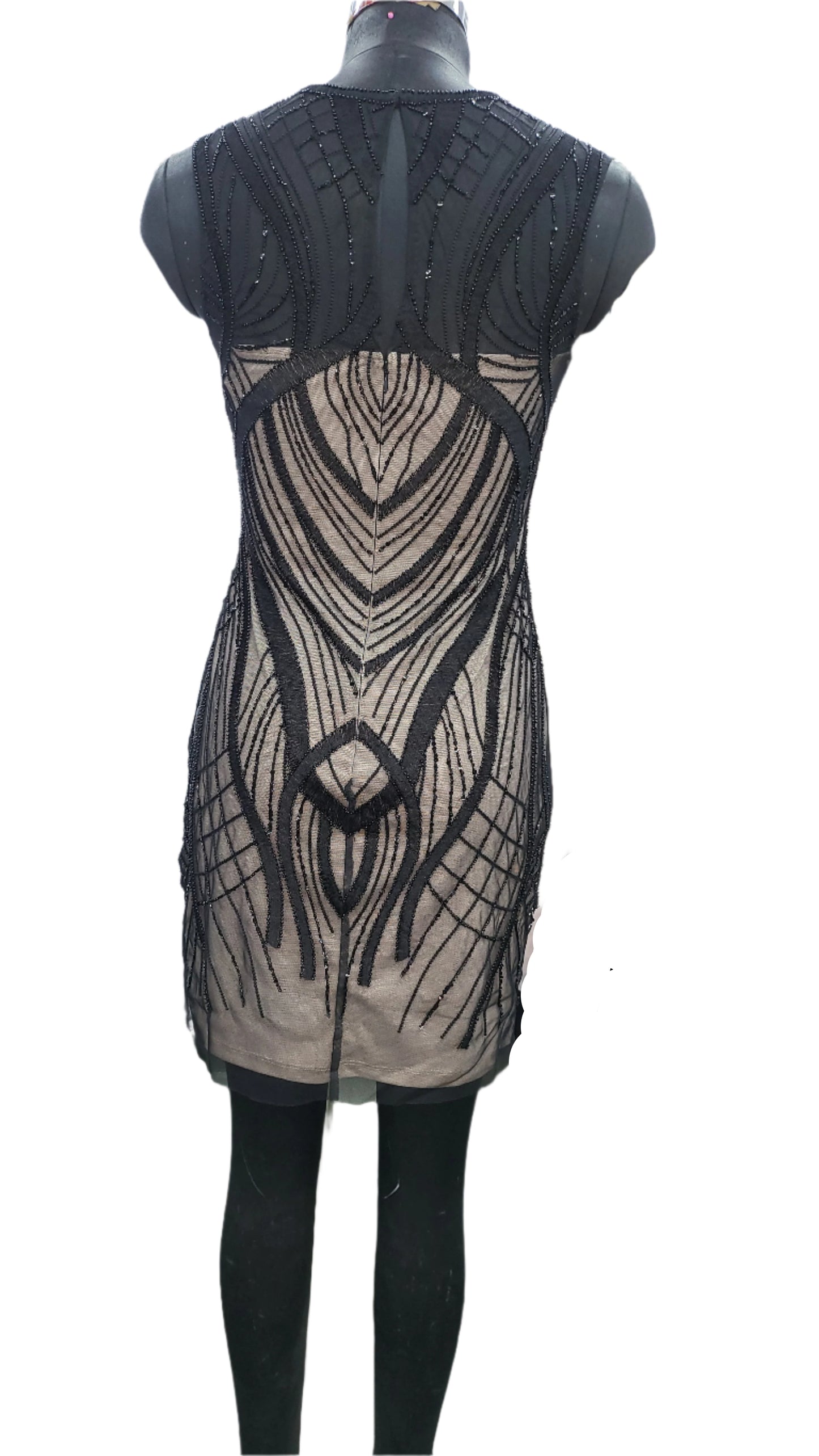 Black Mesh Dress