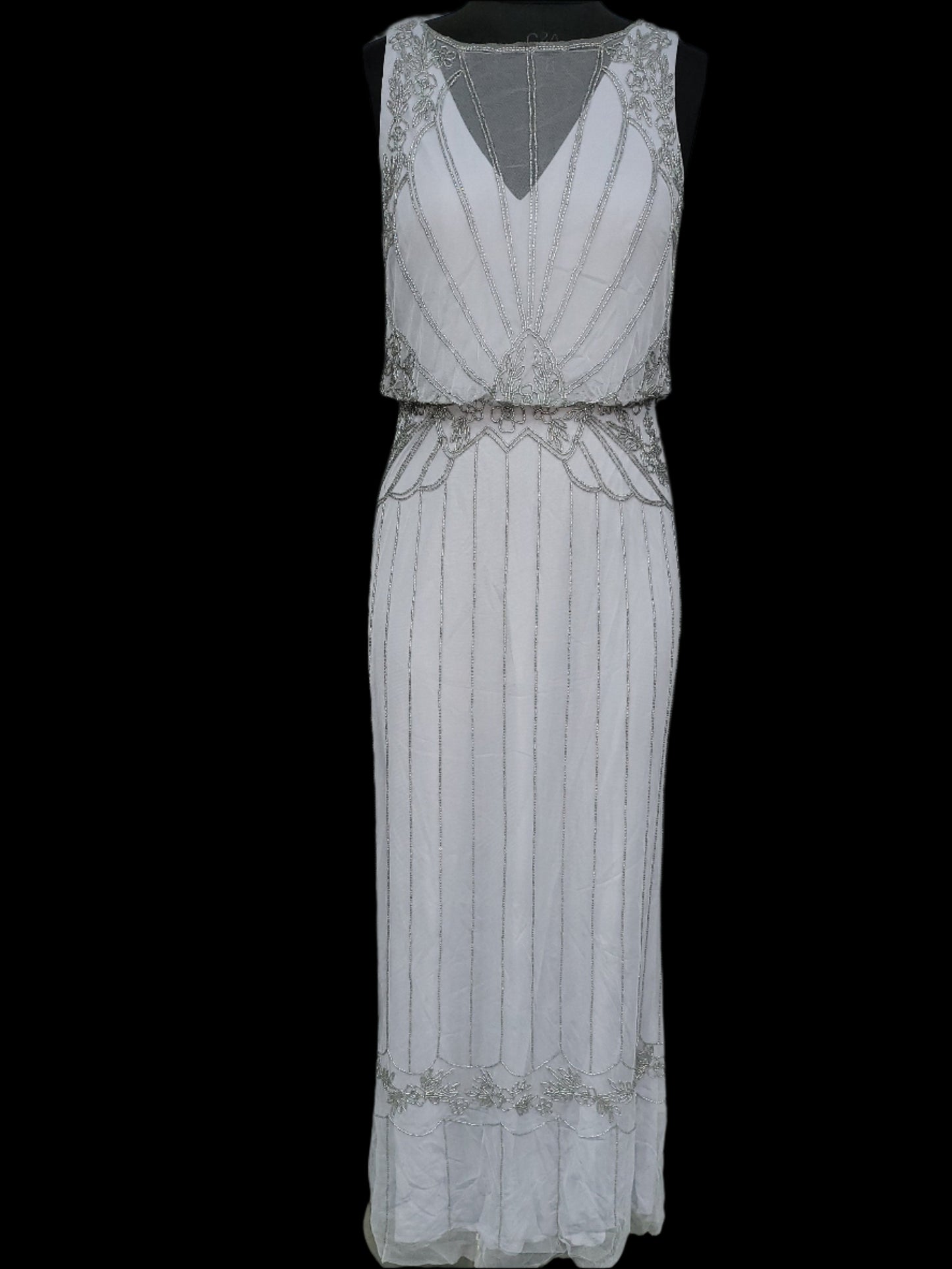 LONG BEADED DRESS